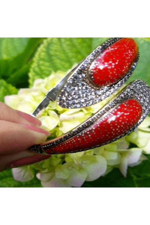 925 Ayar Gümüş Bronz El Yapımı Bileklik