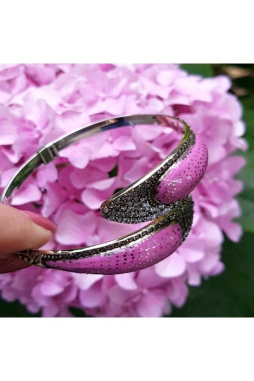 925 Ayar Gümüş Bronz El Yapımı Bileklik