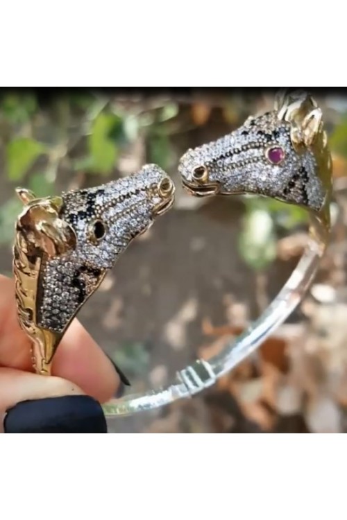 925 Ayar Gümüş Bronz El Yapımı Bileklik