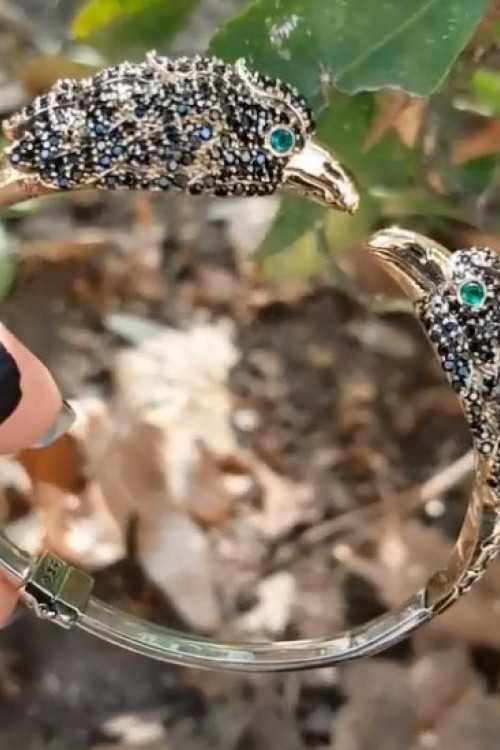 925 Ayar Gümüş Bronz El Yapımı Bileklik